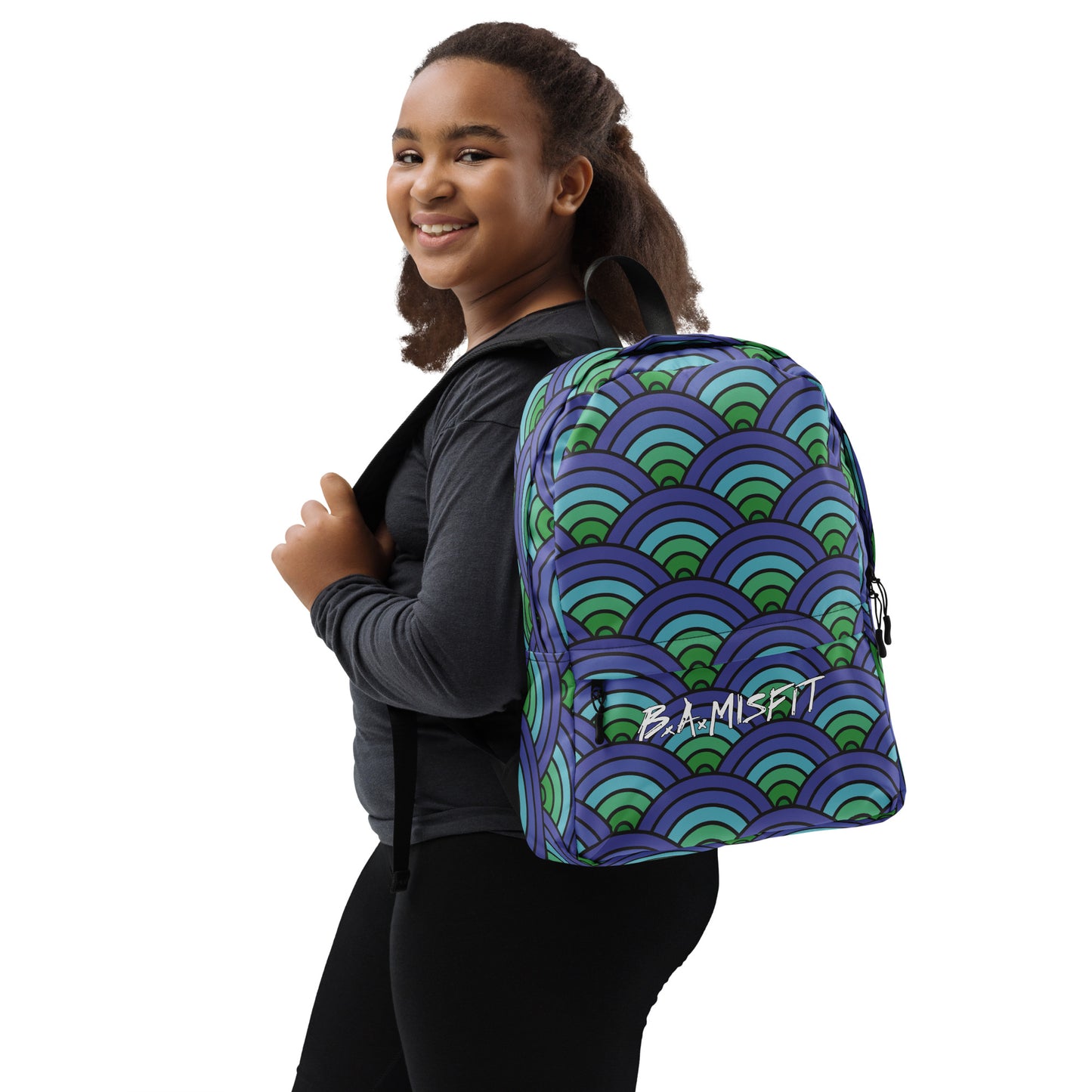 Purpl Green Backpack