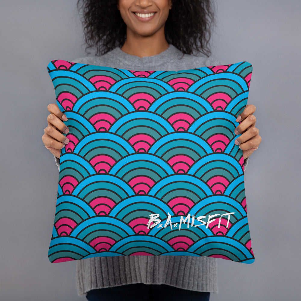 Blu Pink Basic Pillow