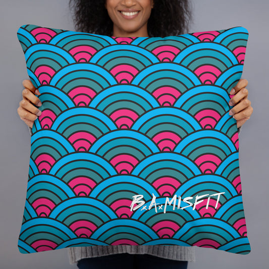 Blu Pink Basic Pillow