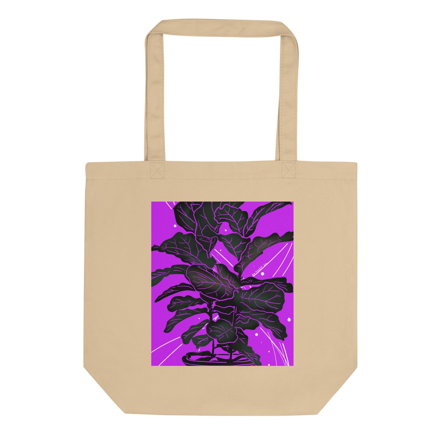 Fiddle Fig Leaf Eco Tote Bag