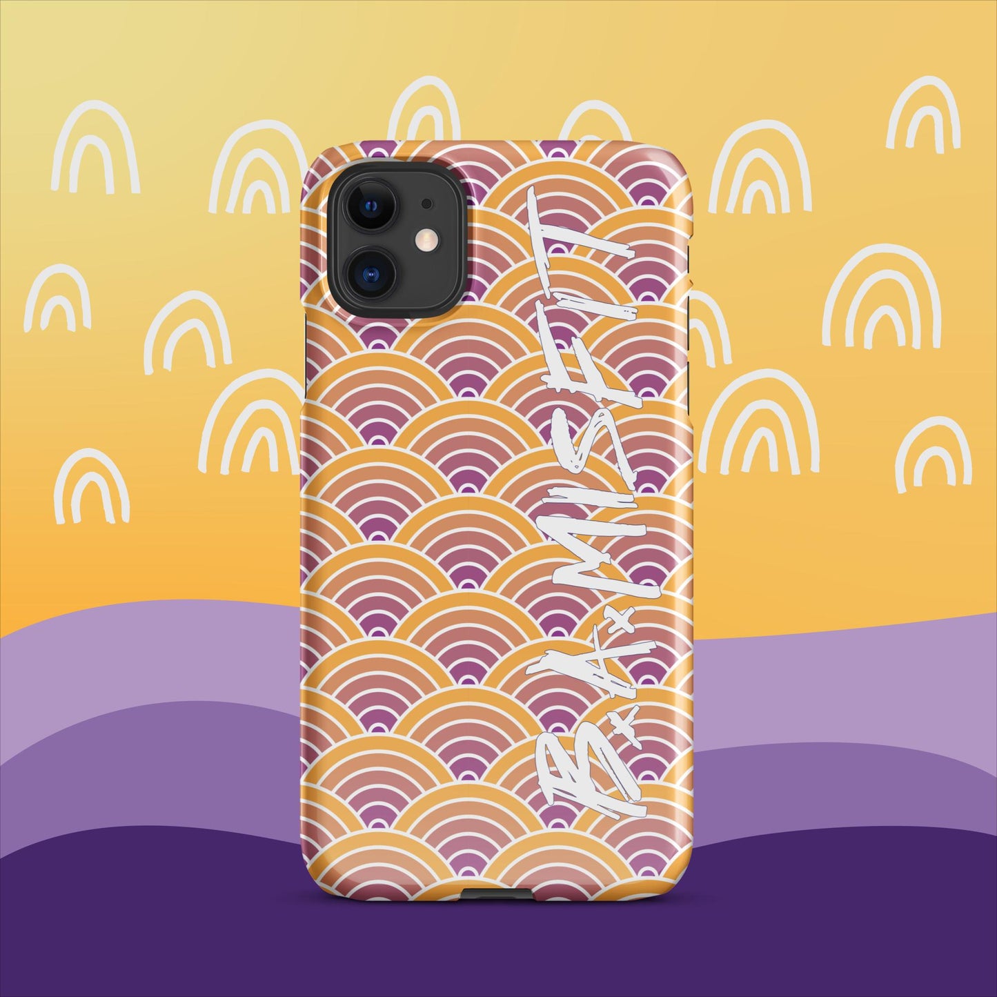 Purpl Gold Snap case for iPhone®