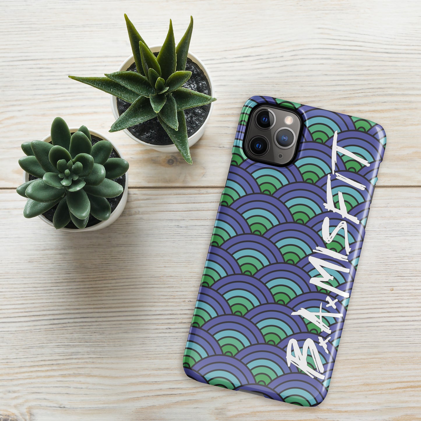 Purpl Green Snap case for iPhone®