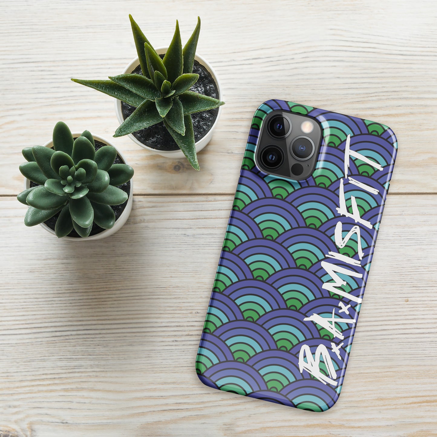 Purpl Green Snap case for iPhone®