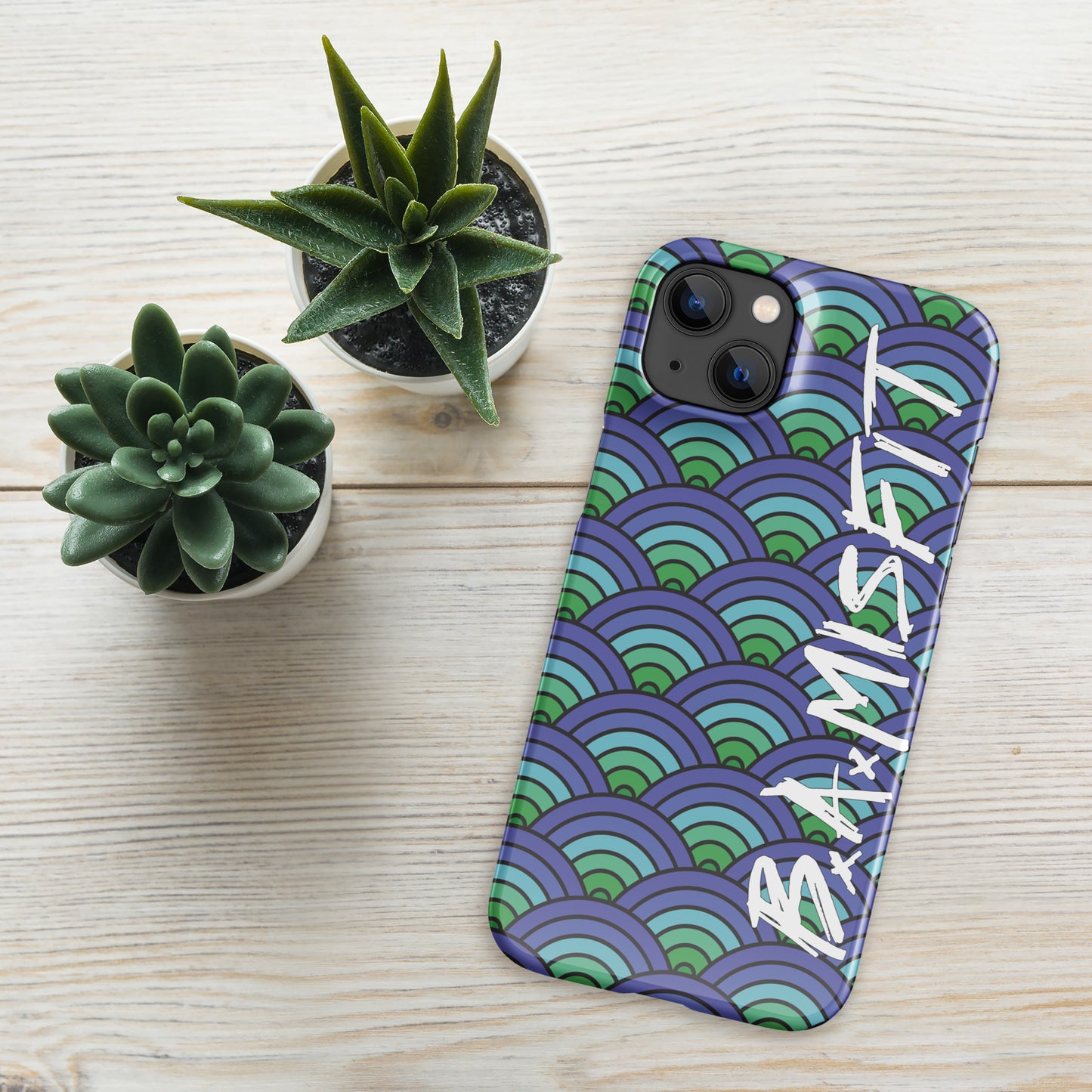 Purpl Green Snap case for iPhone®