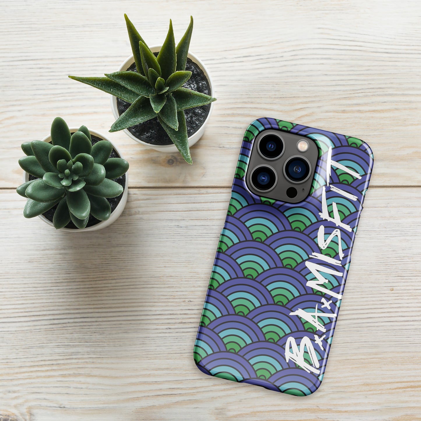 Purpl Green Snap case for iPhone®