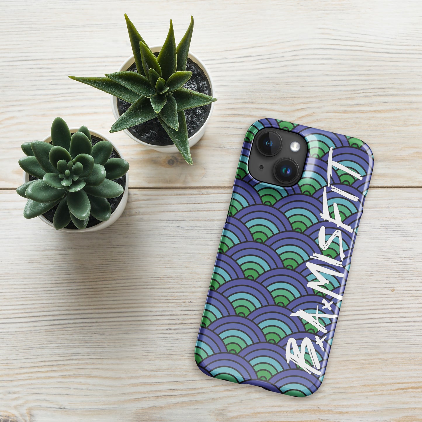 Purpl Green Snap case for iPhone®