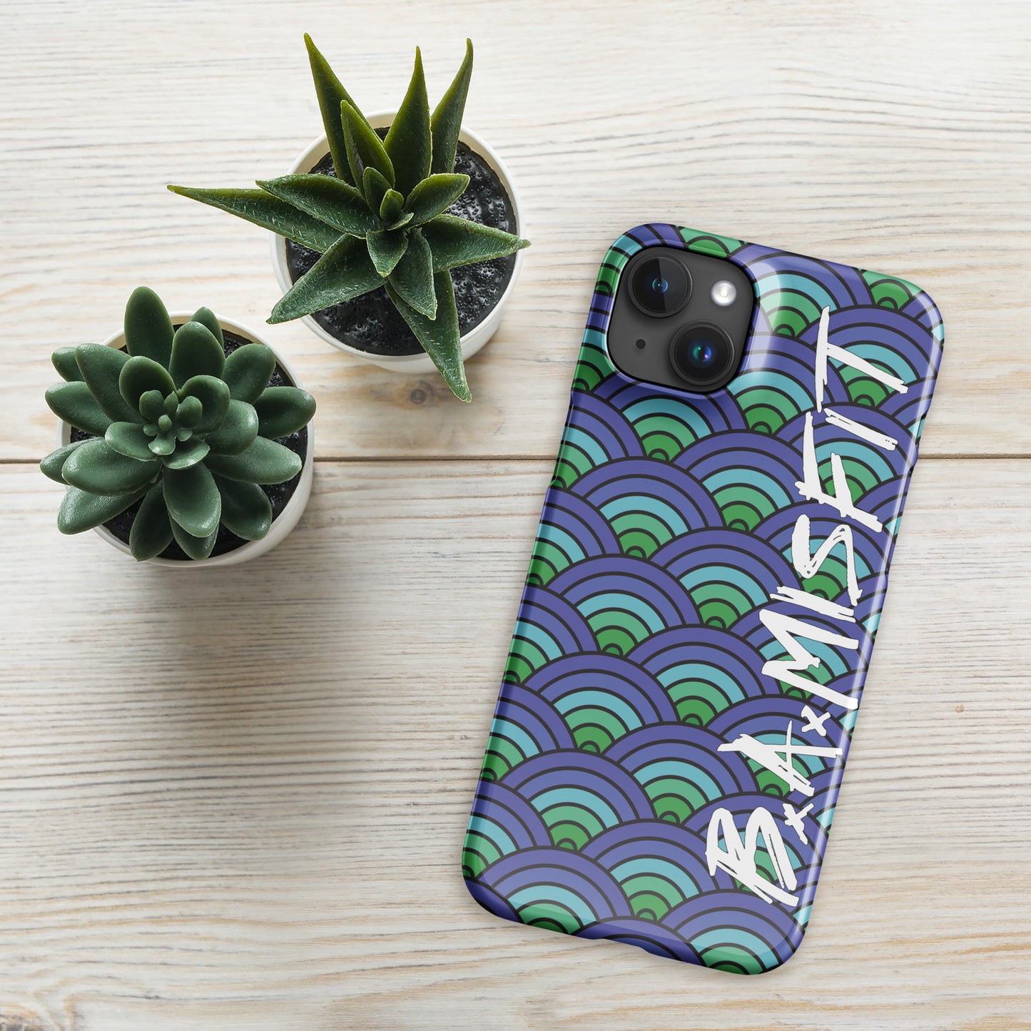 Purpl Green Snap case for iPhone®