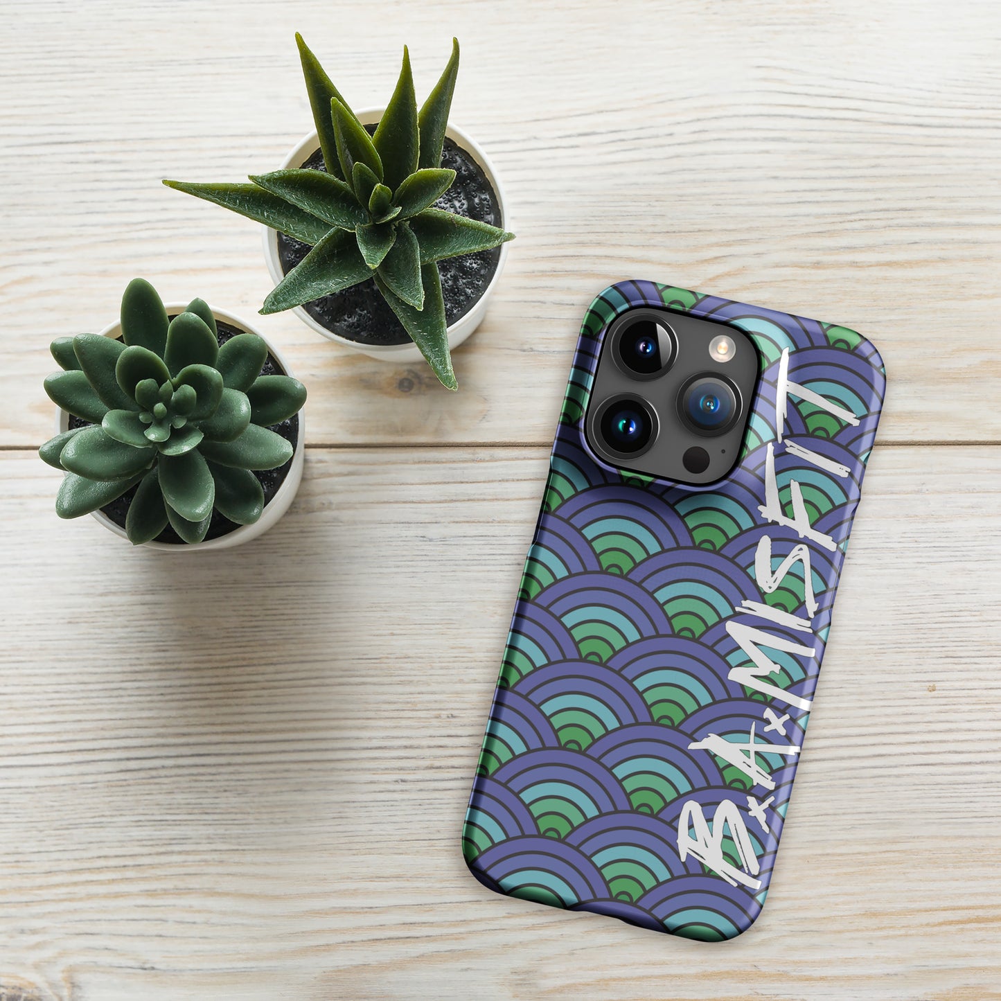 Purpl Green Snap case for iPhone®