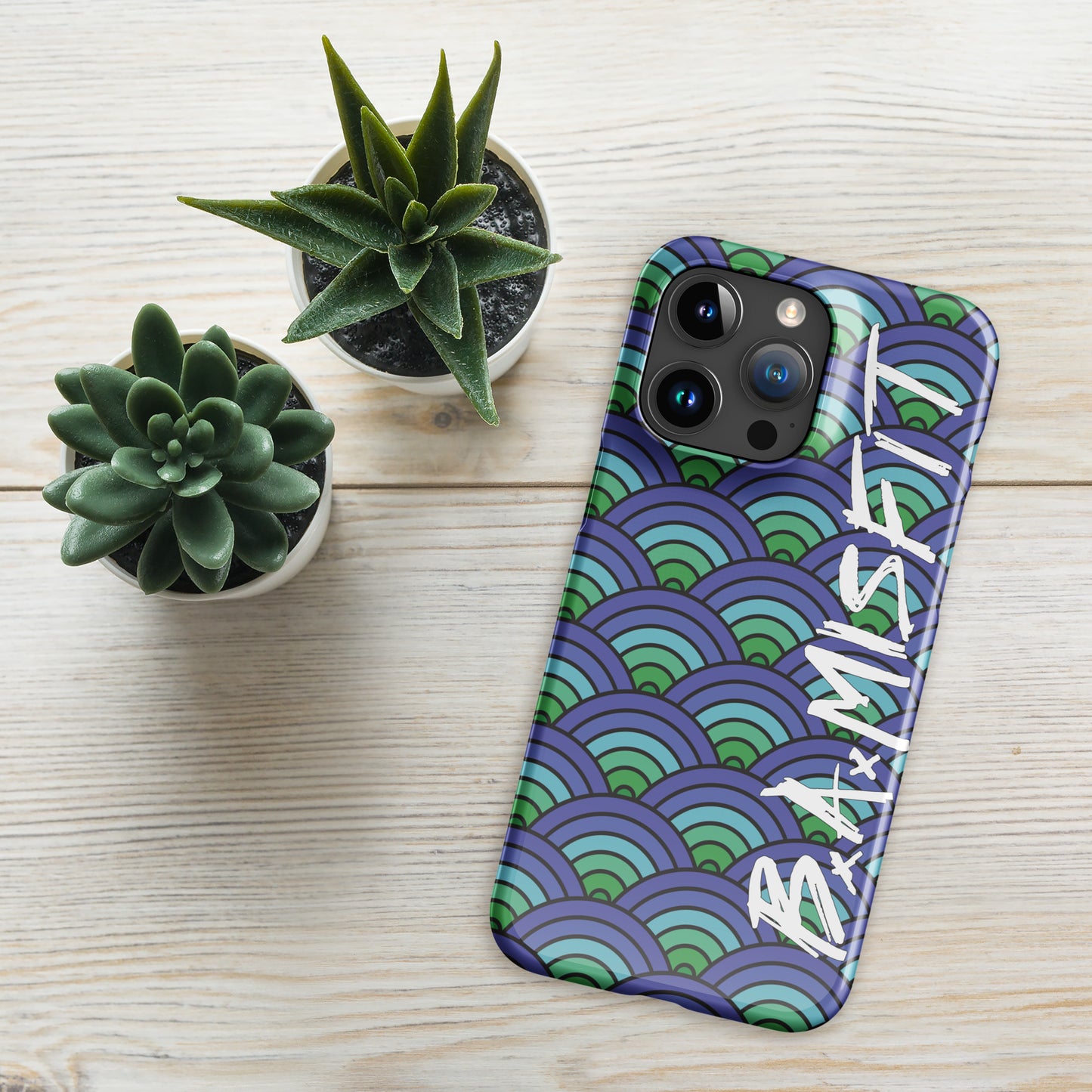 Purpl Green Snap case for iPhone®