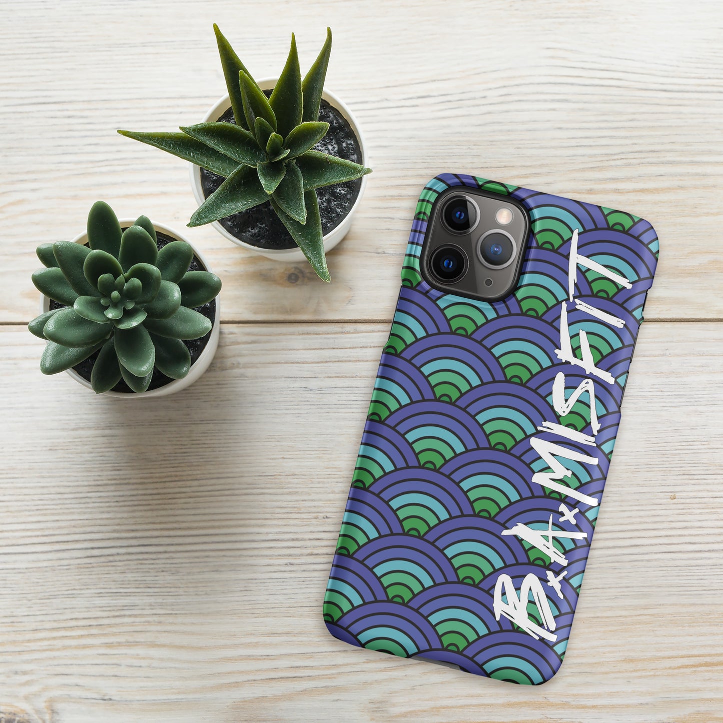 Purpl Green Snap case for iPhone®