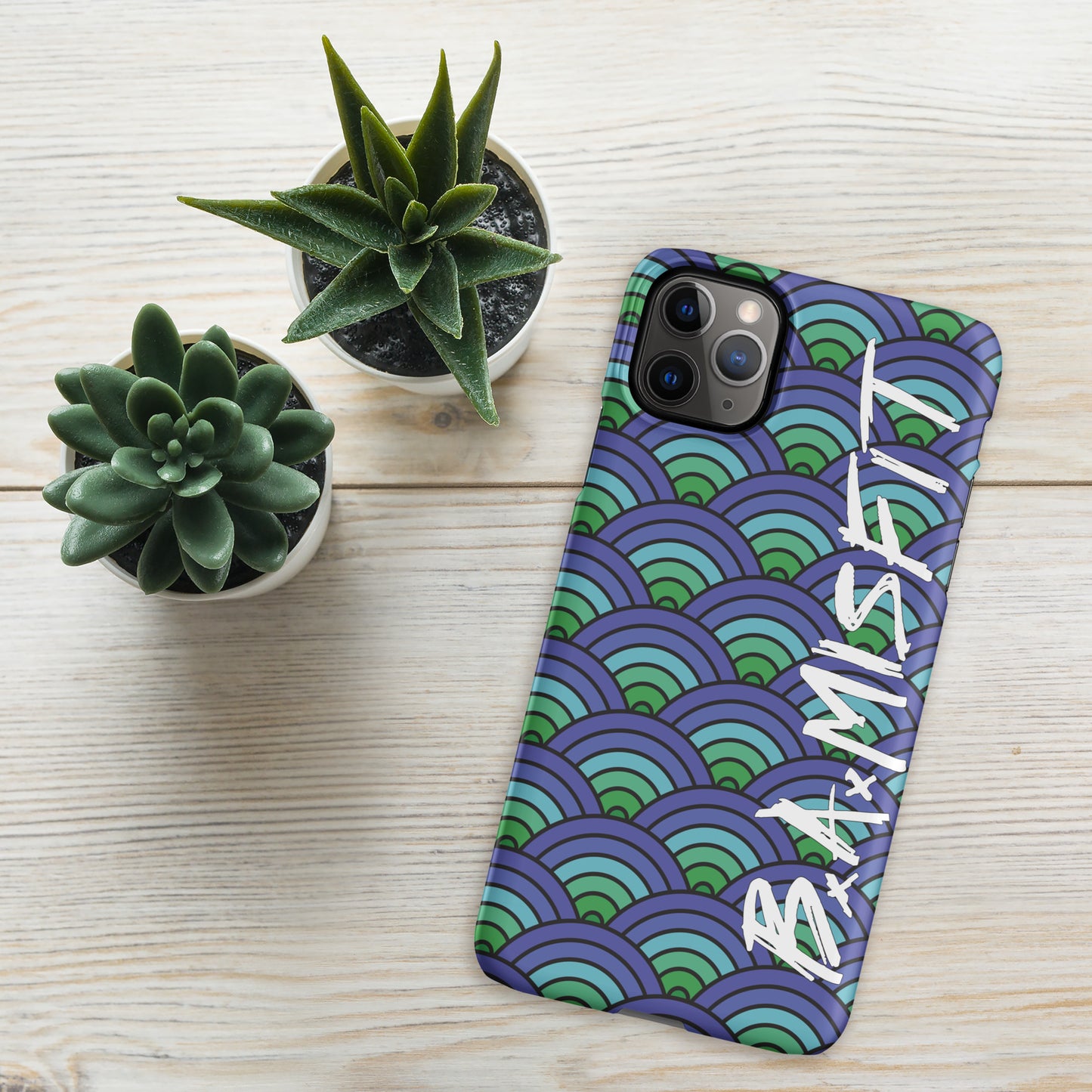 Purpl Green Snap case for iPhone®