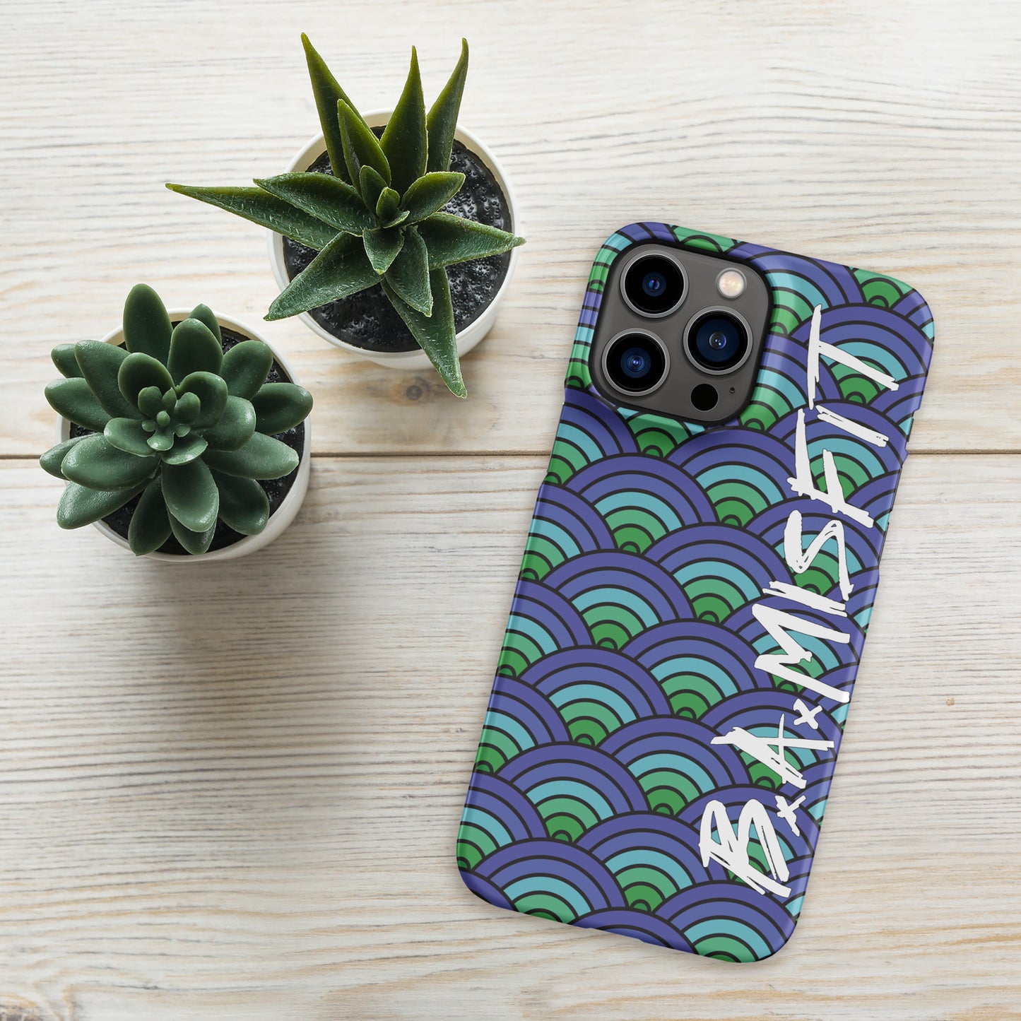 Purpl Green Snap case for iPhone®