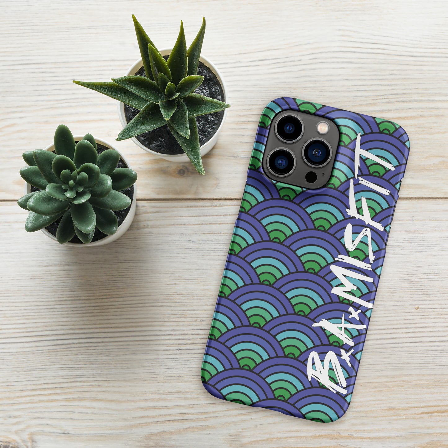 Purpl Green Snap case for iPhone®