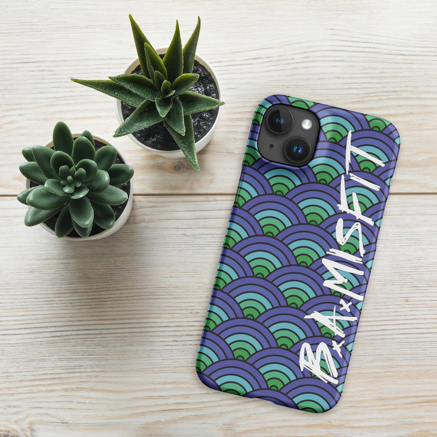 Purpl Green Snap case for iPhone®