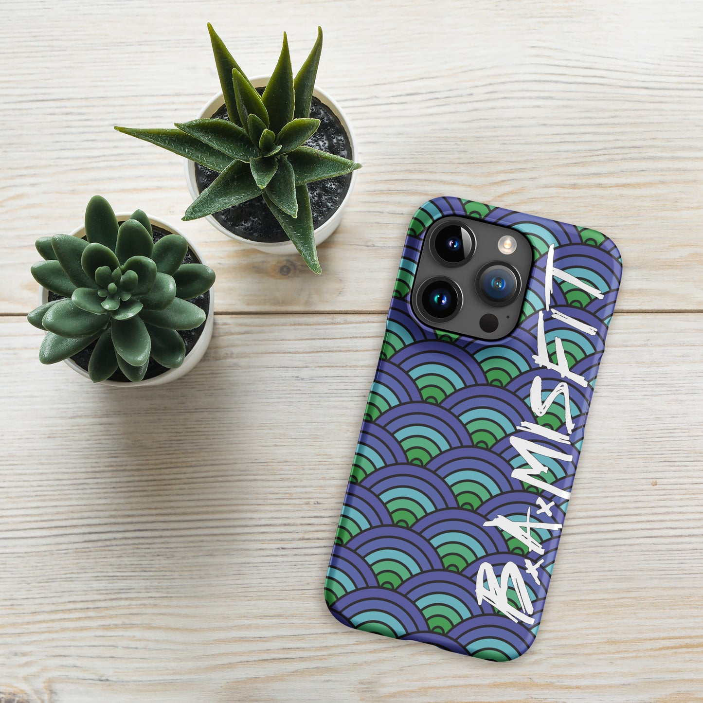 Purpl Green Snap case for iPhone®