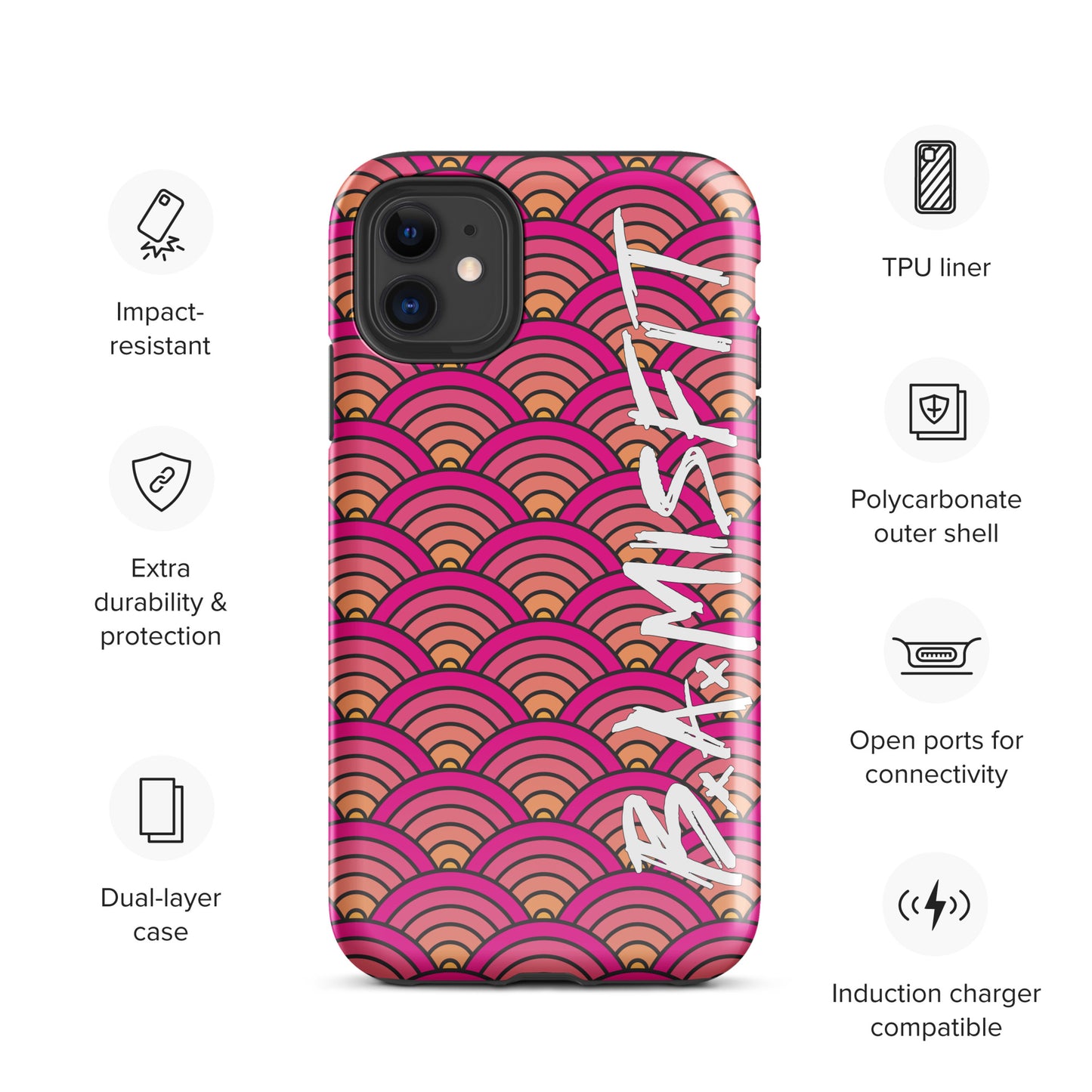 PinkYello Japanese Waves Tough Case for iPhone®