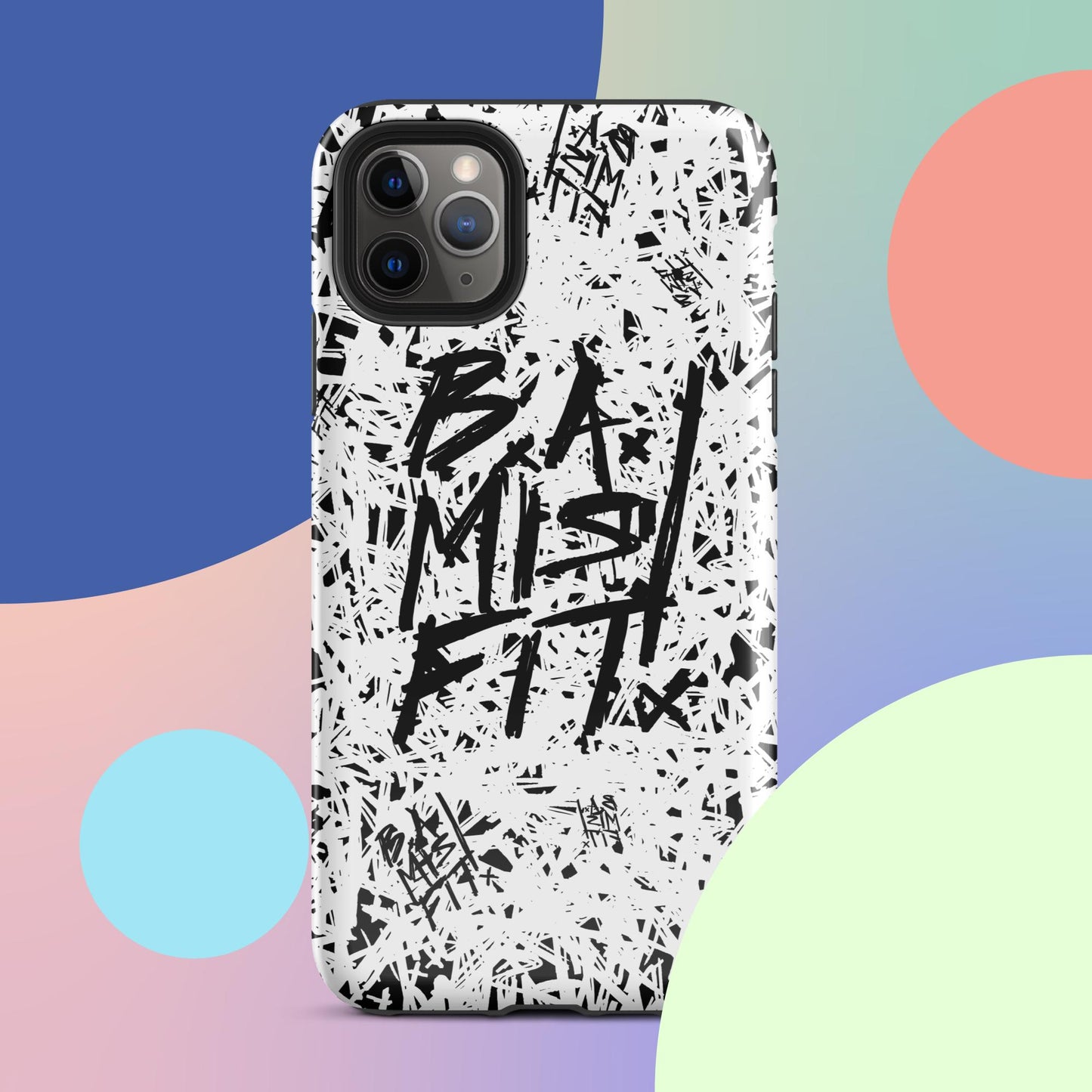 B.A.Misfit Logo (Black) - Tough Case for iPhone®