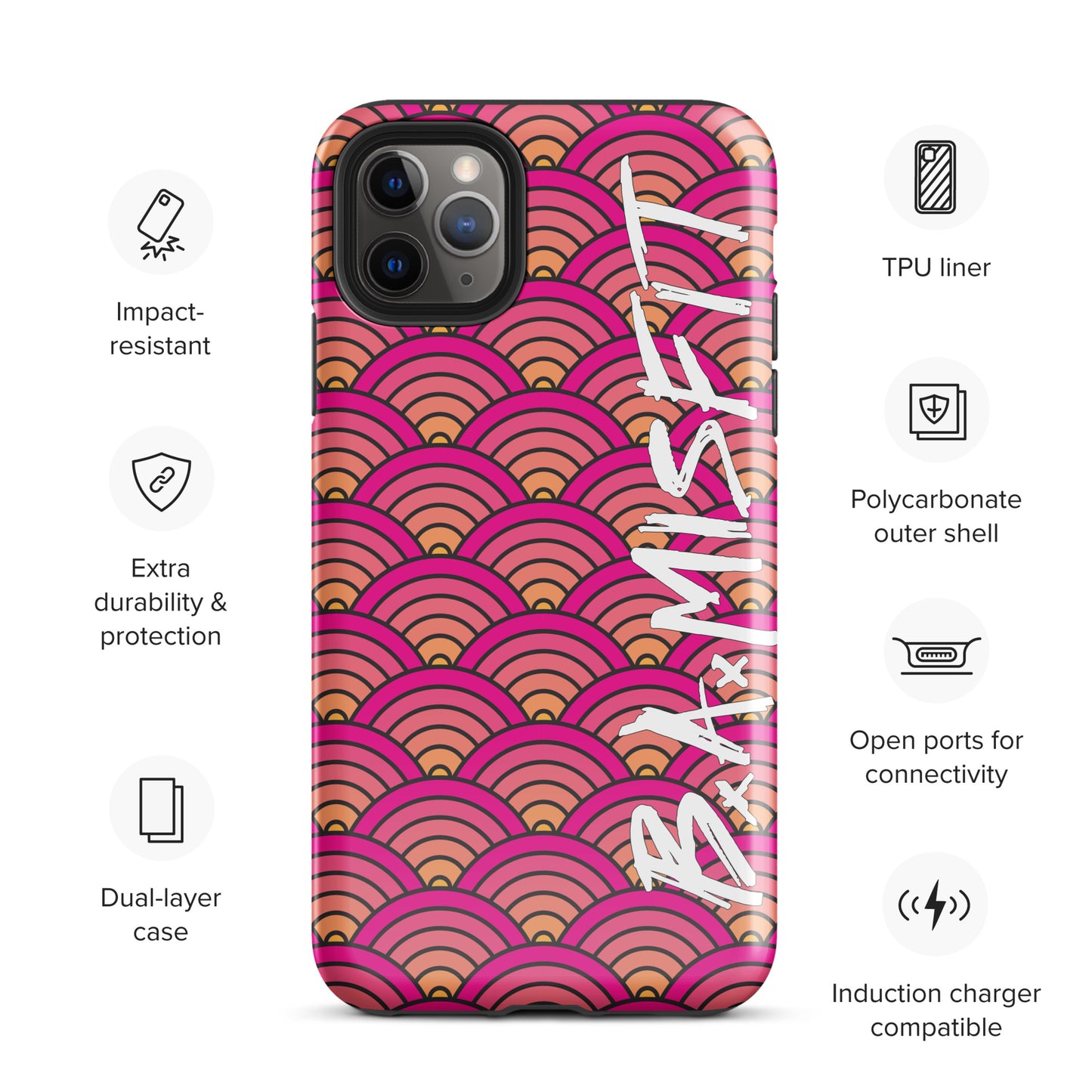 PinkYello Japanese Waves Tough Case for iPhone®