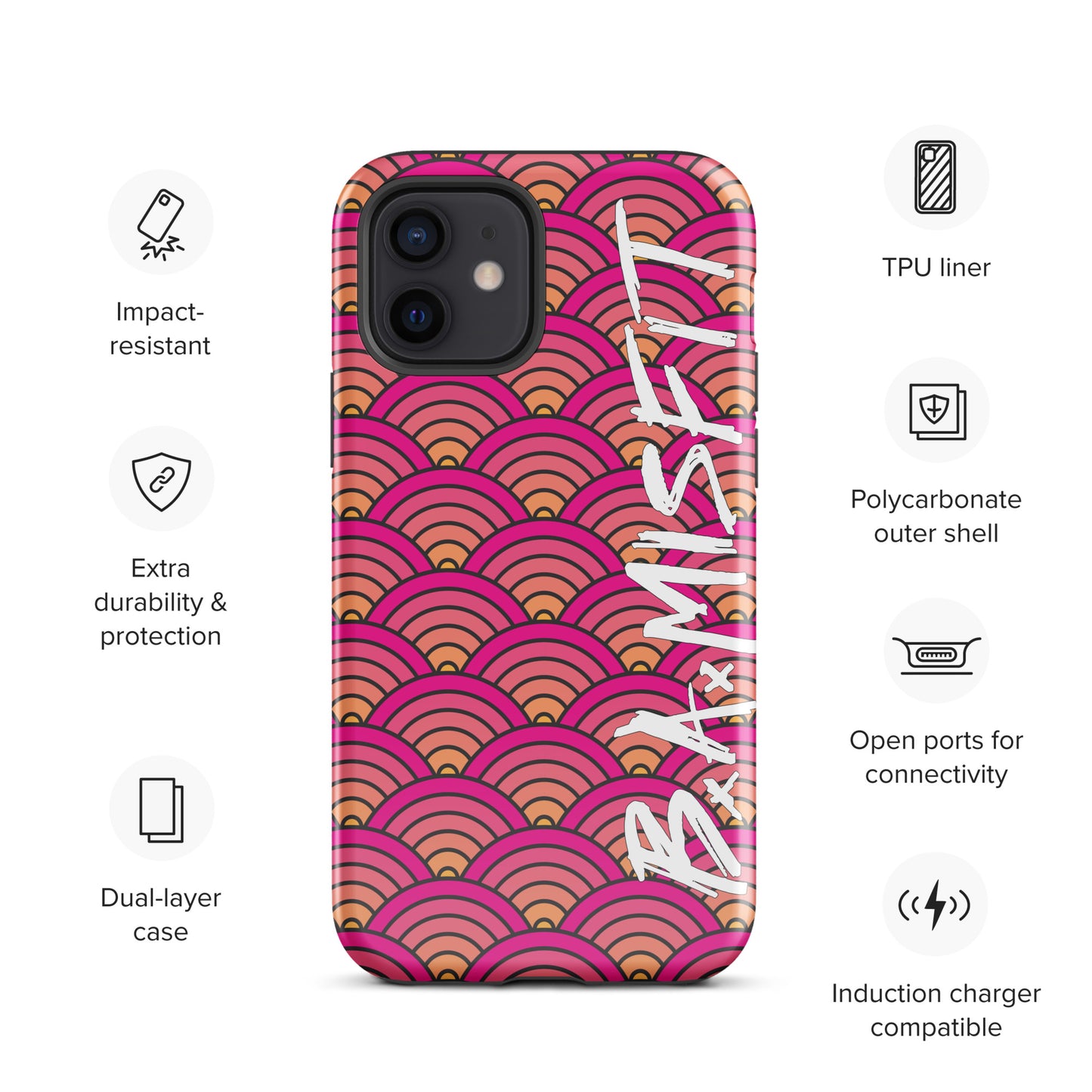 PinkYello Japanese Waves Tough Case for iPhone®