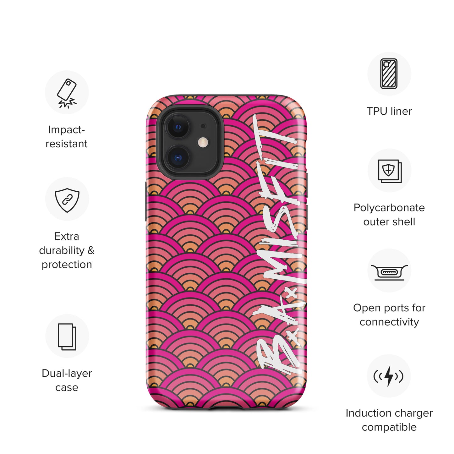 PinkYello Japanese Waves Tough Case for iPhone®