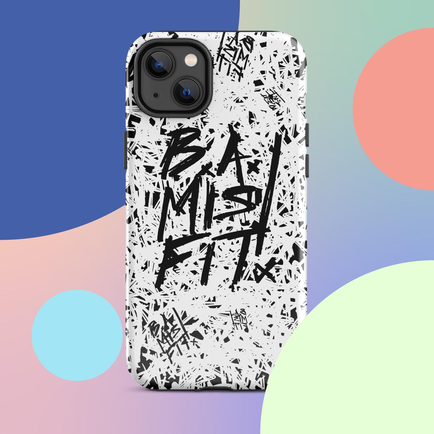 B.A.Misfit Logo (Black) - Tough Case for iPhone®