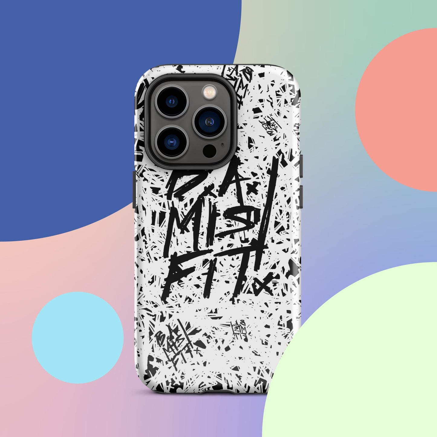 B.A.Misfit Logo (Black) - Tough Case for iPhone®