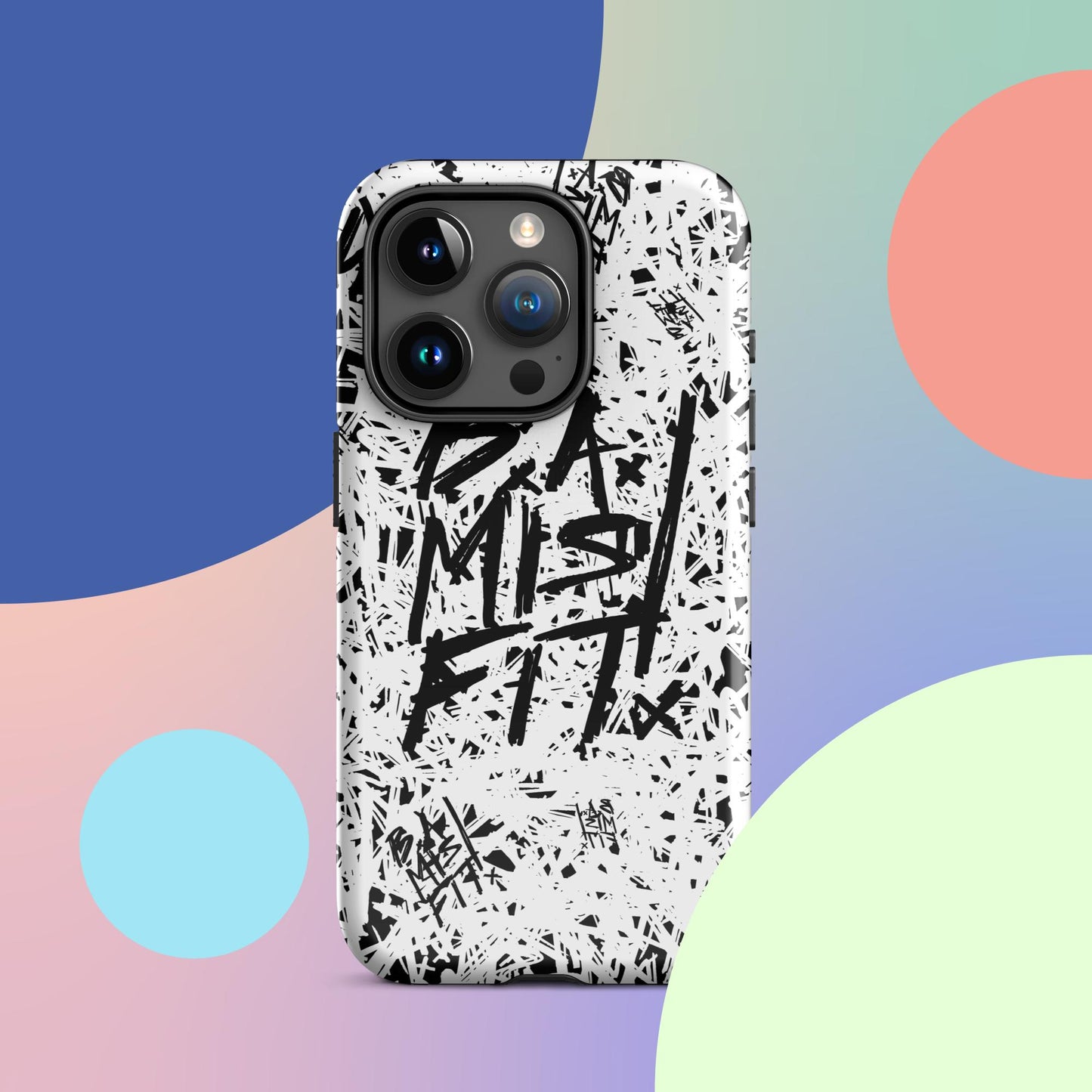 B.A.Misfit Logo (Black) - Tough Case for iPhone®