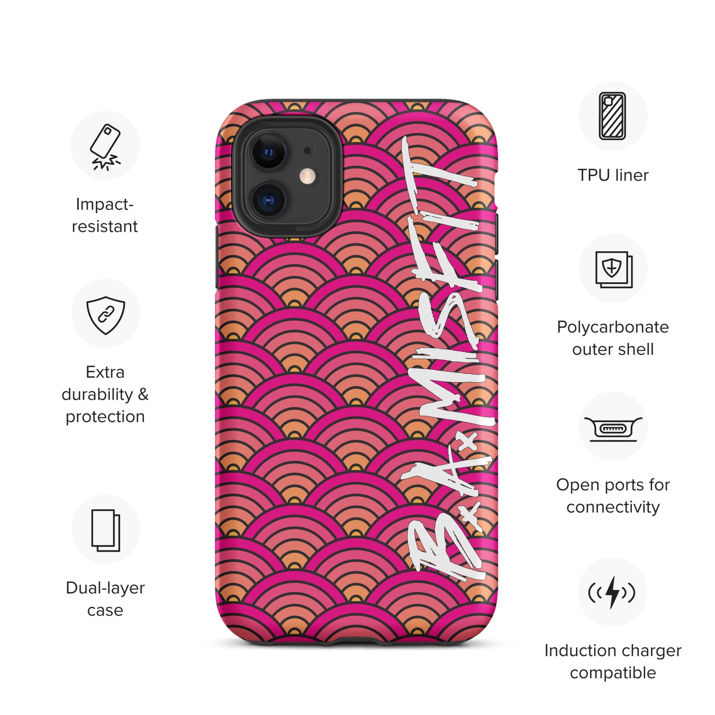 PinkYello Japanese Waves Tough Case for iPhone®