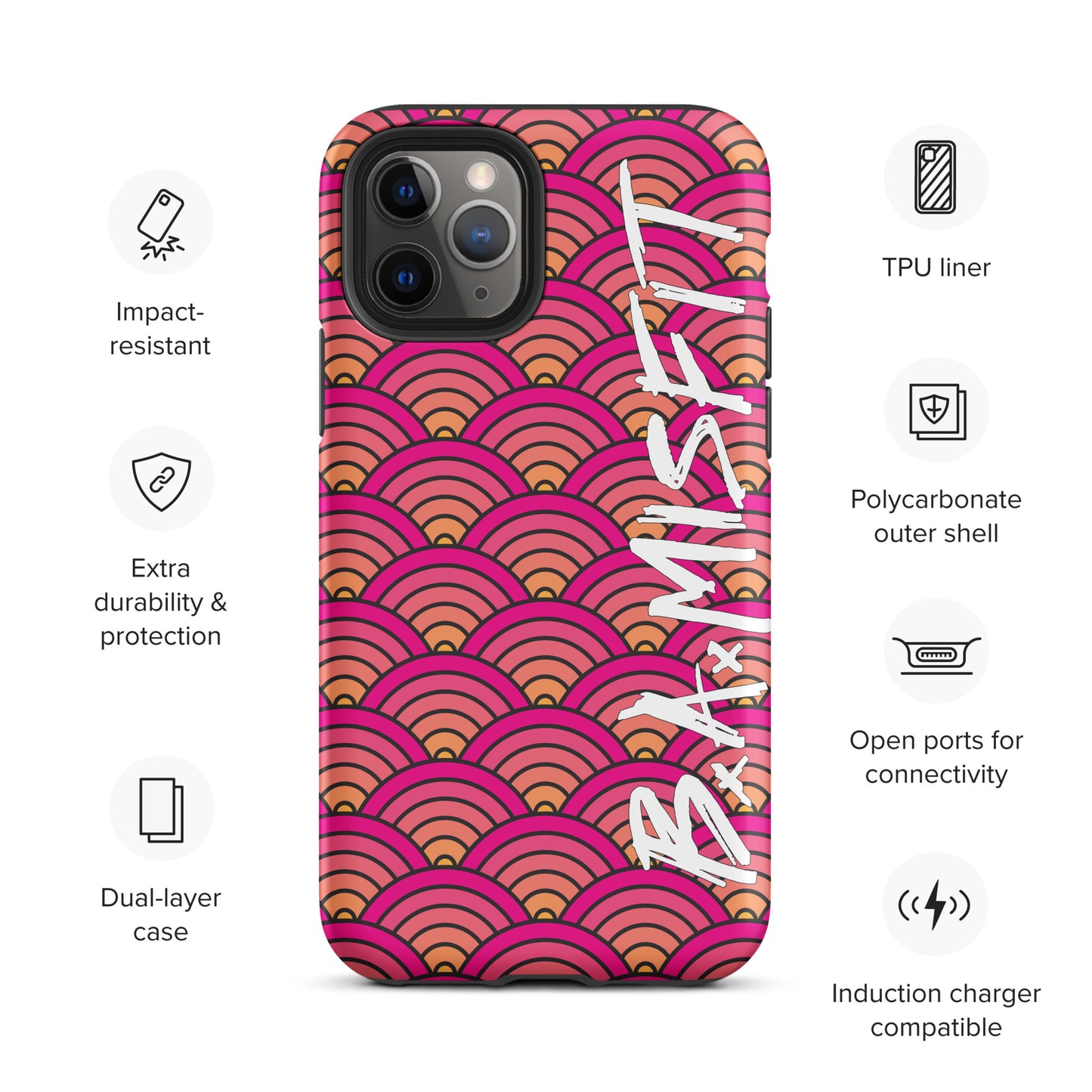 PinkYello Japanese Waves Tough Case for iPhone®