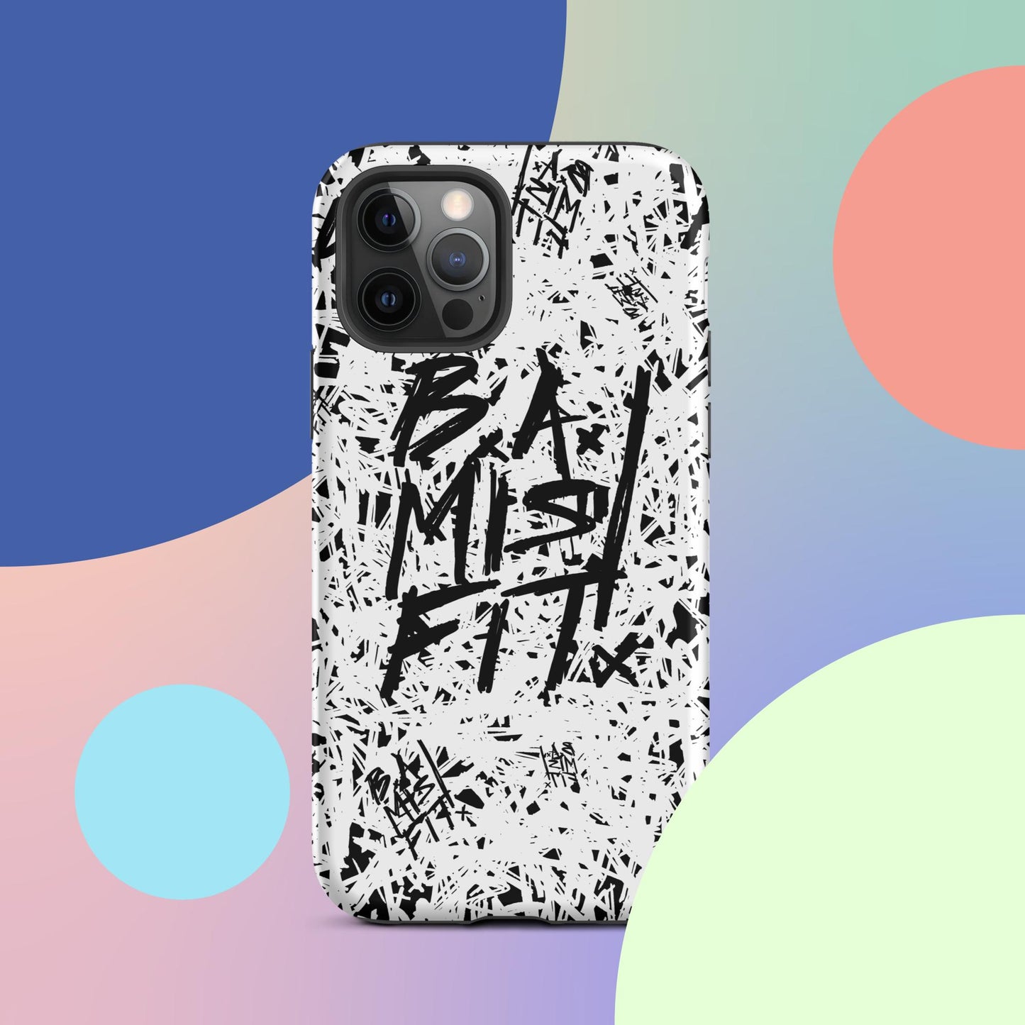 B.A.Misfit Logo (Black) - Tough Case for iPhone®