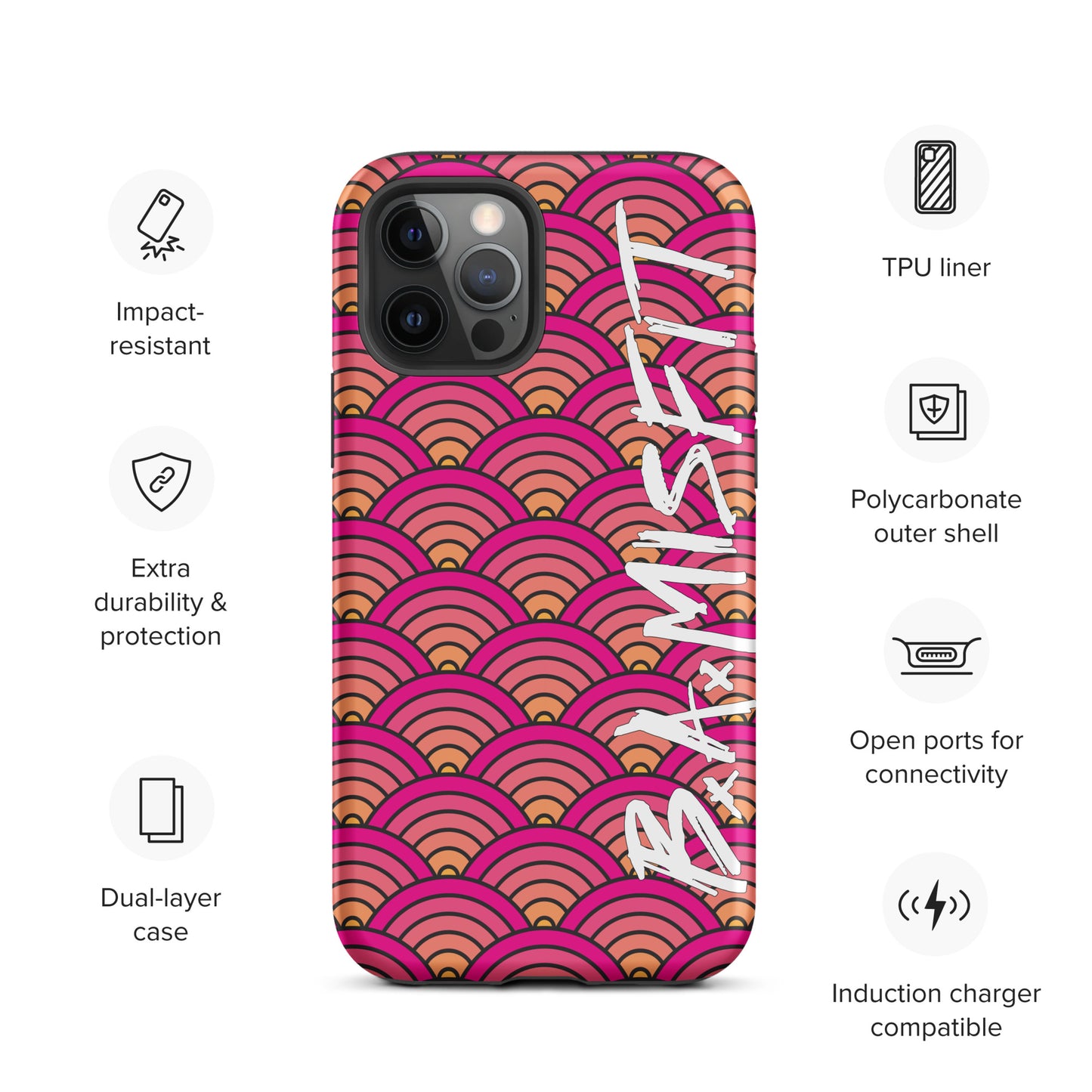 PinkYello Japanese Waves Tough Case for iPhone®