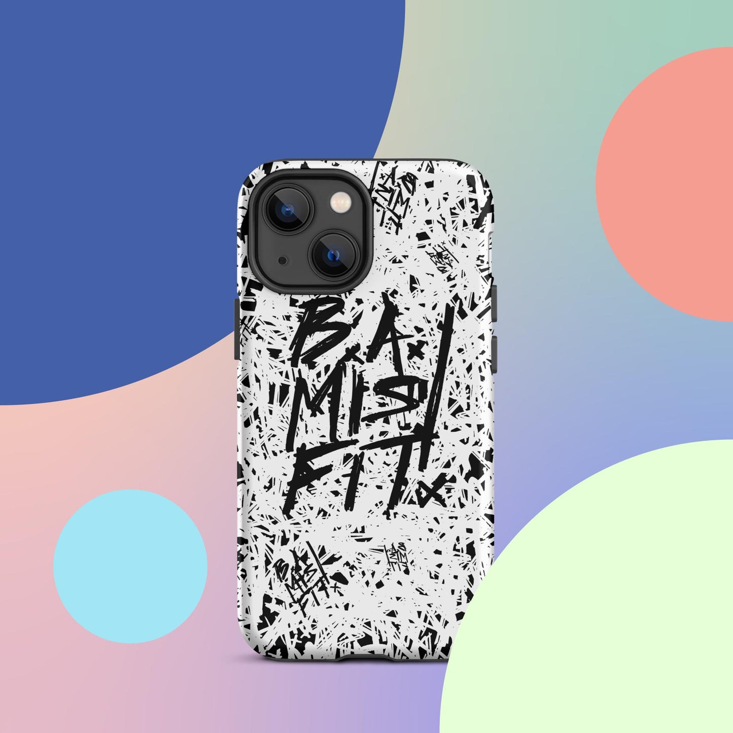 B.A.Misfit Logo (Black) - Tough Case for iPhone®