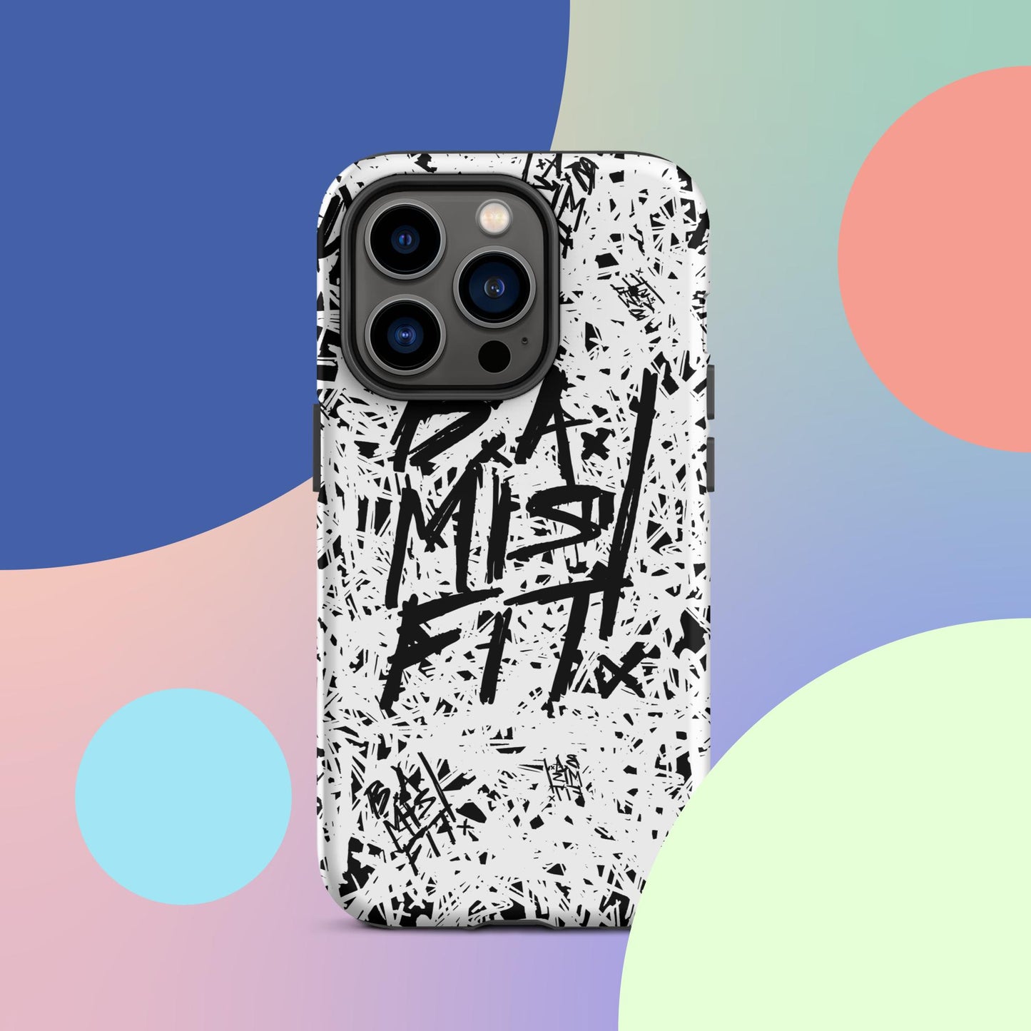 B.A.Misfit Logo (Black) - Tough Case for iPhone®