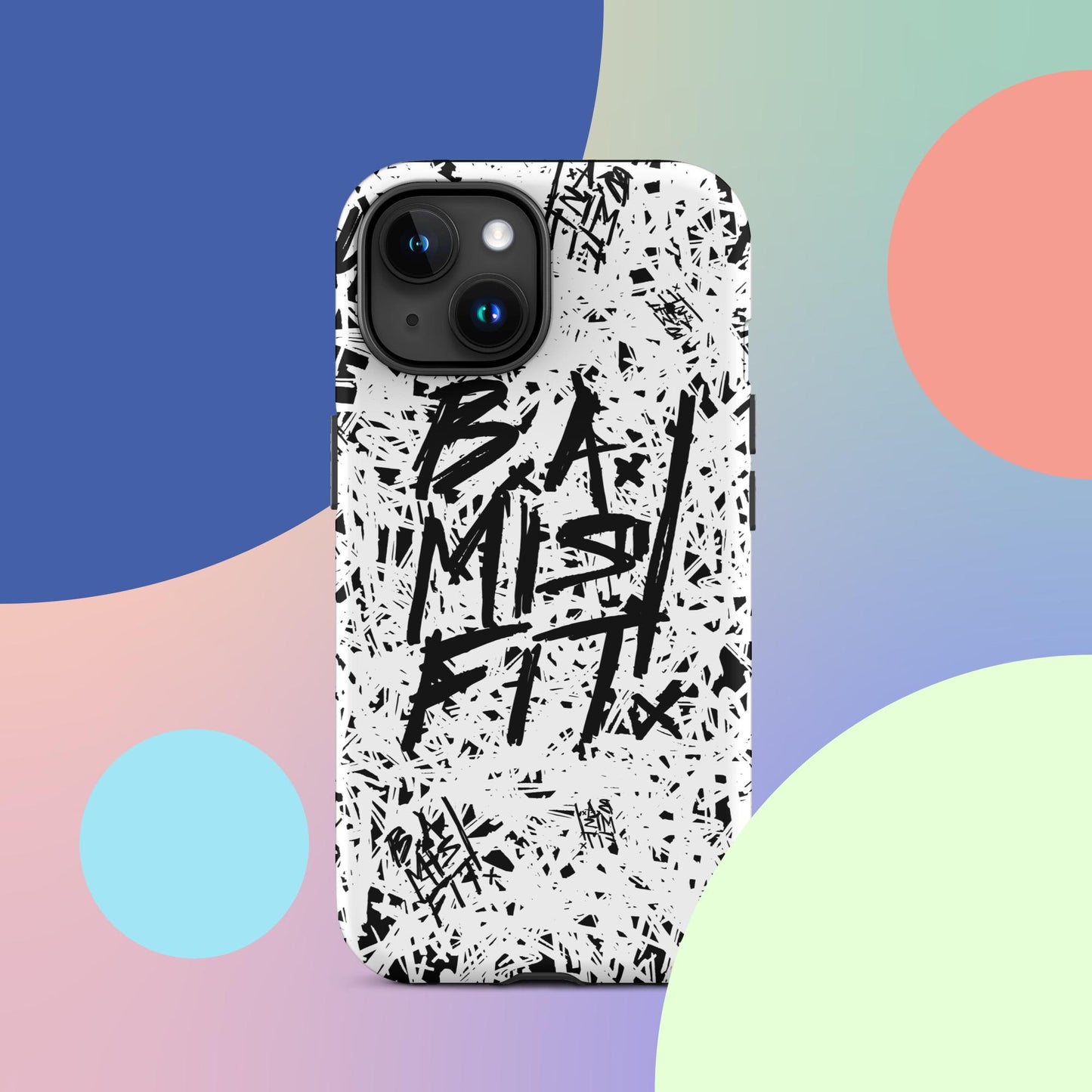 B.A.Misfit Logo (Black) - Tough Case for iPhone®