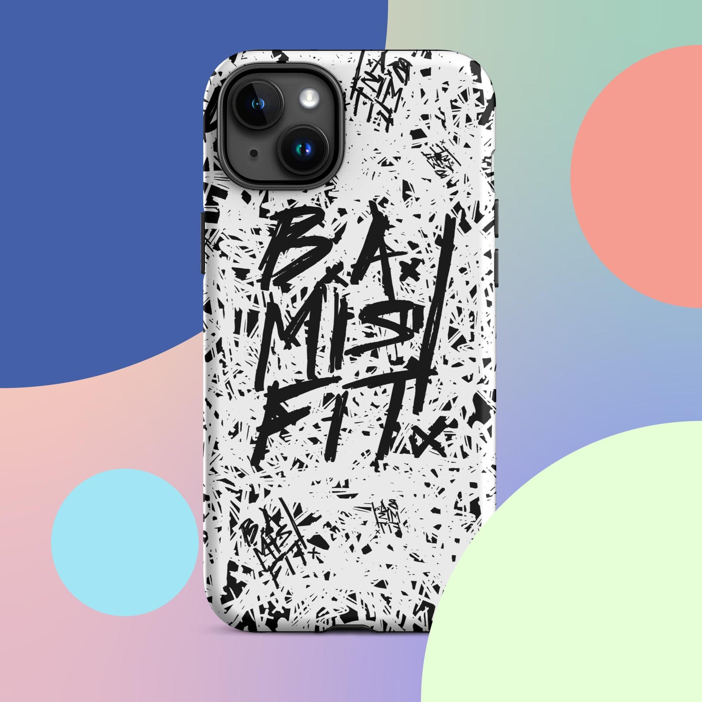 B.A.Misfit Logo (Black) - Tough Case for iPhone®