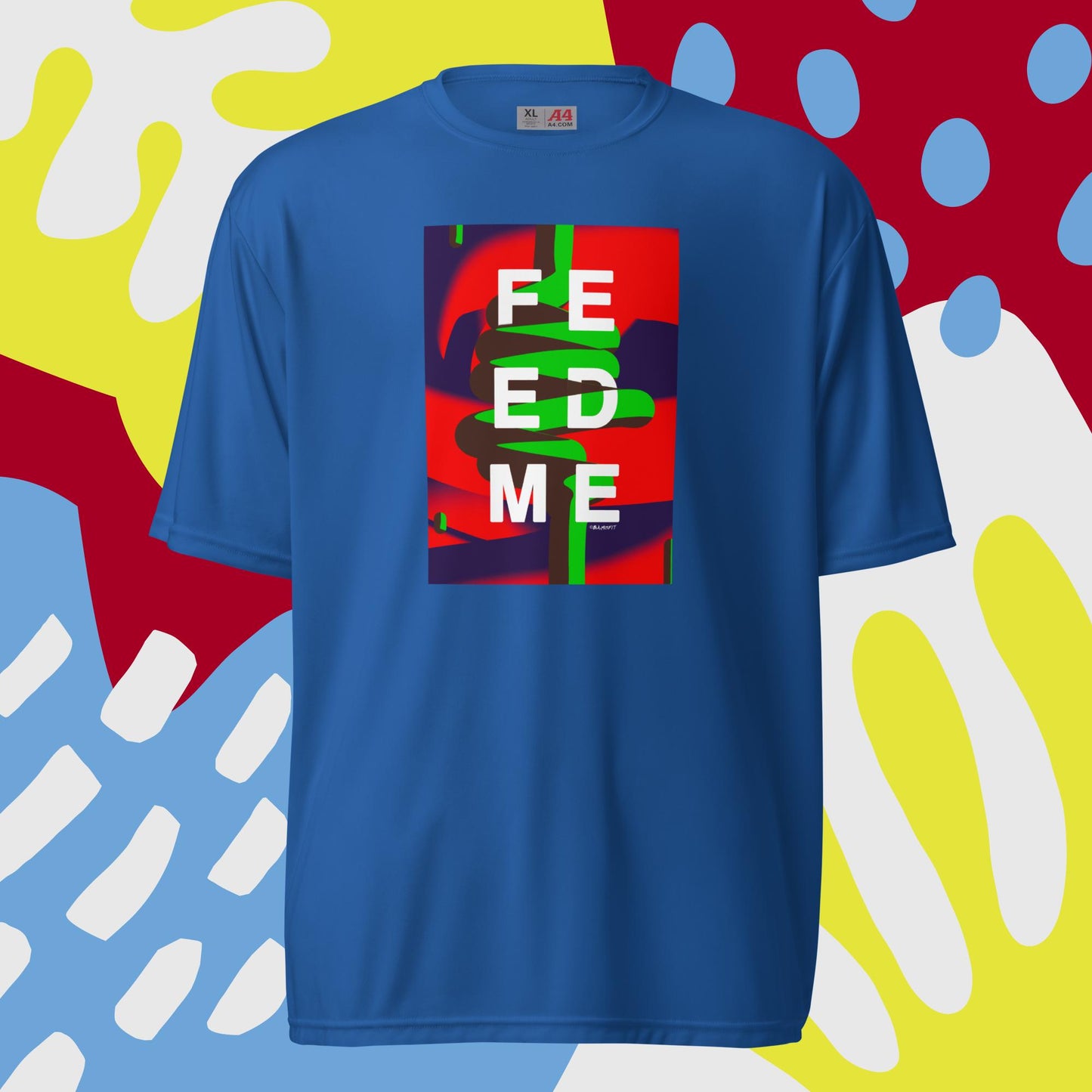 FEED ME (Gluttony) Unisex performance crew neck t-shirt